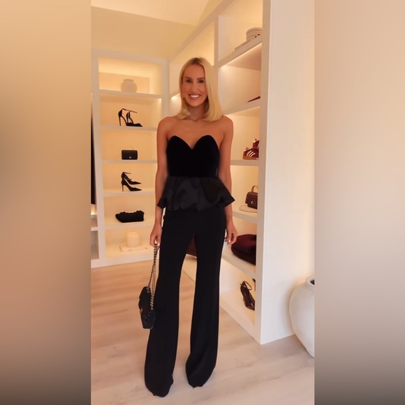 ZARA VELVET TOP ZW COLLECTION - Picture 7 of 17